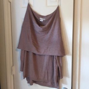 Pink off shoulder sweater